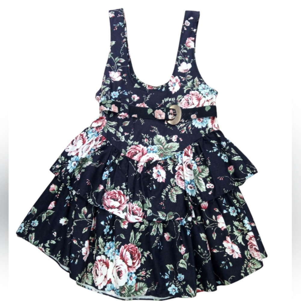Glenfrey vintage floral dress size 7